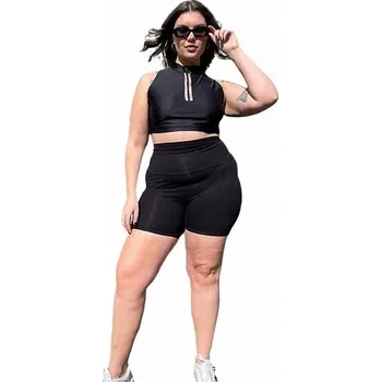 Podprsenka FLOUNCE LONDON PLUS ČERNÝ TOP NA ZIP (48)