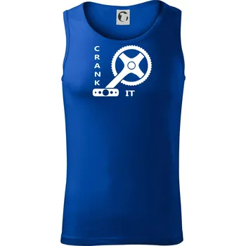 Pánská móda Crank it - Tílko pánské Core - S ( Královská modrá )