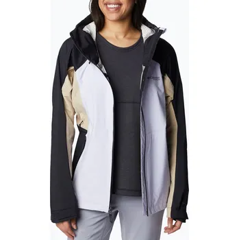 Dámská bunda Columbia Mazama Trail dámská bunda do deště černo-fialová 2035001569