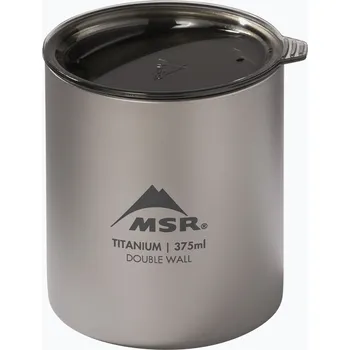 Cestovní hrnek MSR Titan Double Wall Travel Mug 375 ml titan