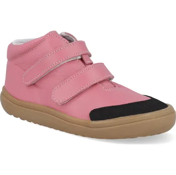 Barefoot dětské kotníkové boty Jonap - Betty růžové Velikost: 24