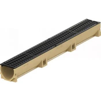 ACO EuroSelf - žlab 1,0m litinový můstkový rošt