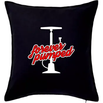 Polštář Forever Pumped - Polštář 50x50 - 50x50 - Pouze potah ( Černá )