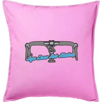 Polštář Age does not matter - Polštář 50x50 - 50x50 - Včetně výplně ( Růžová )