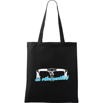 Na věku nezáleží - Taška bavlněná - 42 x 38 cm ( Černá )