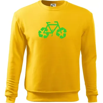 Pánská mikina Kolo ekologie - Mikina Essential pánská - M ( Žlutá )