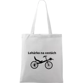 Lehárko na cestách - Taška bavlněná - 42 x 38 cm ( Bílá )