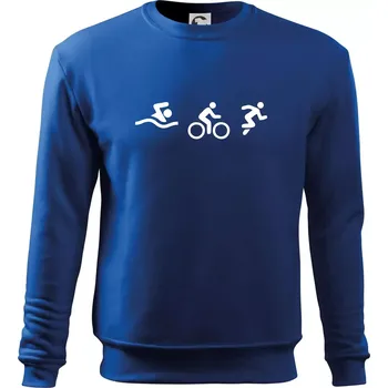 Chlapecké tričko Triathlon postavy - Mikina Essential dětská - 146 cm/10 let ( Královská modrá )