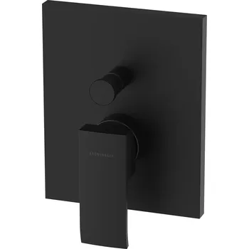Vodovodní baterie Kronenbach Quara 3.0 vanová baterie pod omítku černá KB100364C11