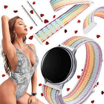 Řemínek na hodinky Řemínek ChronSmarta pro Garmin 20mm, vícebarevný