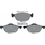 Sada brzdových destiček, kotoučová brzda BENDIX Braking BPD2270