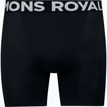 Boxerky Pánské termo boxerky Mons Royale Hold 'em Merino black
