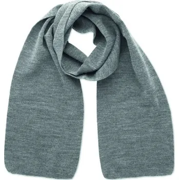 Šála z polyesteru RPET Rafy - Bilá / Šedá