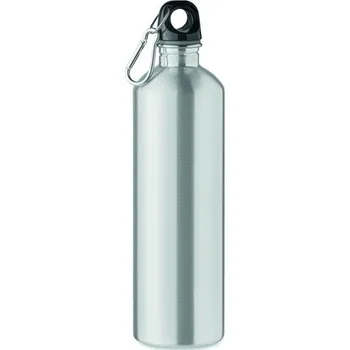 Jednostěnná láhev 750 ml Rebig Moss - Matná Stříbrná