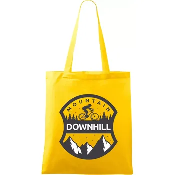 MTB downhill erb - Taška bavlněná - 42 x 38 cm ( Žlutá )
