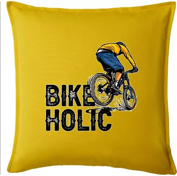 Polštář BikeHolic - Polštář 50x50 - 50x50 - Pouze potah ( Žlutá )