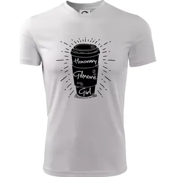 Chlapecké tričko Honorary Gilmore Girl - Dětské triko sportovní (dresovina) - 122 cm/6 let ( Bílá )