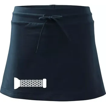 Dámská sukně Cyclo grip - Sportovní sukně - two in one - XL ( Námořní modrá (velmi tmavá - téměř černá) )