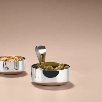 ZONE DENMARK 300 ml - nerezové misky na dipy a svačiny se lžičkou