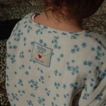 KONGES SLOJD x RHW Bunda MIOBLU - FORGET ME NOT Velikost: 5-6y