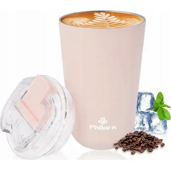 Termohrnek Philorn Termohrnek na kávu s objemem 380 ml s vzduchotěsným víčkem