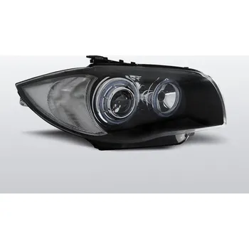Přední světlomet Přední světla, BMW 1 E87/E81, 2004-2007, ČERNÁ (58.LPBMA4)