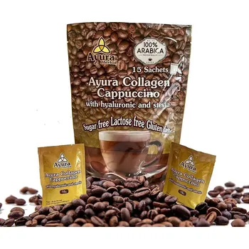 Káva Ayura Cappuccino s Kolagenem 15x15g
