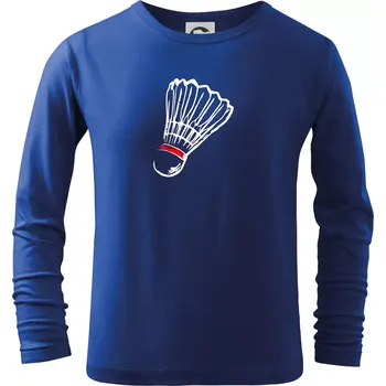 Badminton košík - Triko dětské Long Sleeve - 158 cm/12 let ( Královská modrá )