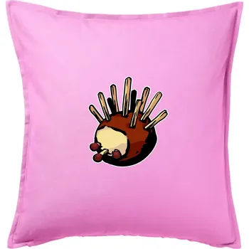 Polštář Kaštanový ježeček - Polštář 50x50 - 50x50 - Pouze potah ( Růžová )