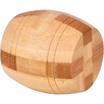 Dřevěná hračka Dřevěný hlavolam 4,5 x 4,5 cm Logická skládačka pro děti i dospělé Dřevěná hračka Rozvoj jemné motoriky Trénink mozku Puzzle hra