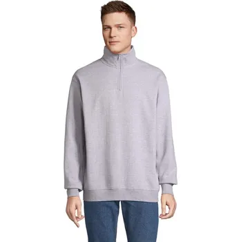 Pánská mikina CONRAD mikina se zipem - Šedá Melanž 2XS