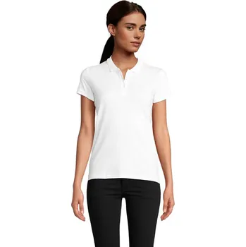 Dámské tričko PLANET WOMEN Polo 170g - WhiteL