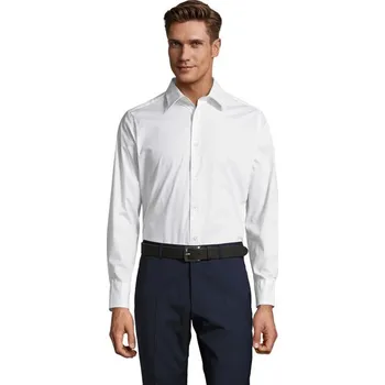 Pánská košile BRIGHTON STRETCH MEN SHIRT - WhiteL