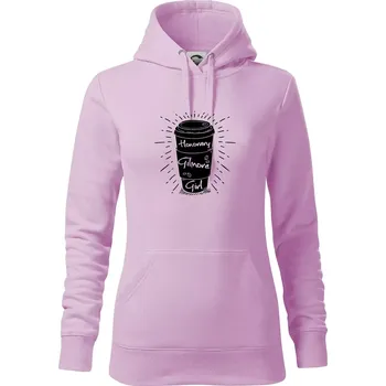 Dámská mikina Honorary Gilmore Girl - Mikina dámská Cape s kapucí - S ( Orchid )