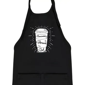 Kuchyňská zástěra Honorary Gilmore Girl - Dětská zástěra na vaření - Univerzální velikost ( Černá )