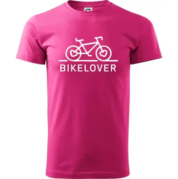 Pánská móda Bike lover - Klasické pánské triko vyšší gramáže - M ( Purpurová )