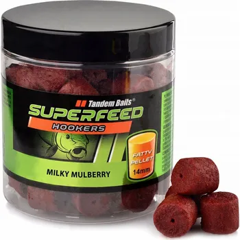 SuperFeed Háčkové Pelety Fatty Pellet 14mm/150g Milky Mulberry (Mléčná Moruše)
