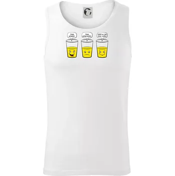 Skleničky - vodka (Hana-creative) - Tílko pánské Core - M ( Bílá )