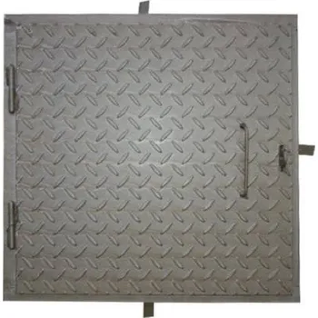 poklop Poklop na šachty, 60 x 60 cm, stříbrná