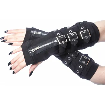 Cyklistické rukavice nárukávník POIZEN INDUSTRIES - OMEGA - BLACK