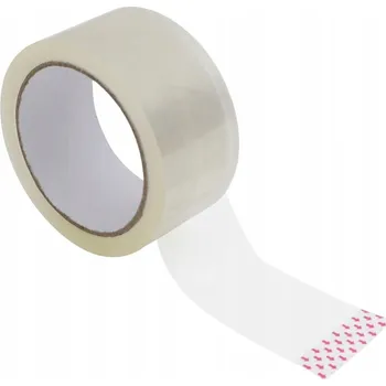 Lepicí páska LEPICÍ PÁSKA BALICÍ PRŮHLEDNÁ 48 MM X 60 M SILNÉ LEPIDLO NA KARTONY BALÍKY