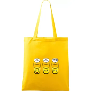 Skleničky - vodka (Hana-creative) - Taška bavlněná - 42 x 38 cm ( Žlutá )