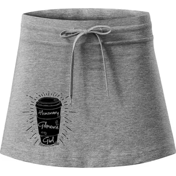 Dámská sukně Honorary Gilmore Girl - Sportovní sukně - two in one - XL ( Tmavě šedý melír )