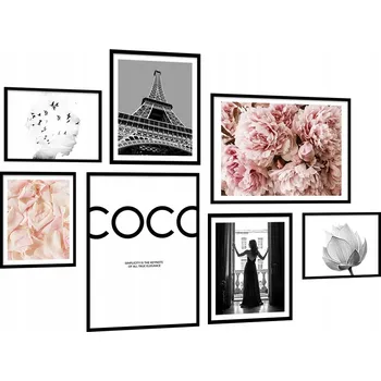 Obraz VELKÁ SADA 7 kusů obrazů BEZ RÁMU KP138