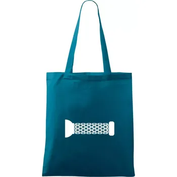 Nákupní taška Cyclo grip - Taška bavlněná - 42 x 38 cm ( Petrolejová )