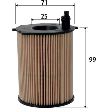 Olejový filtr Olejový filtr VALEO 586665