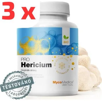 Přírodní produkt MycoMedica Bio Hericium Pro 3 x 90 kapslí