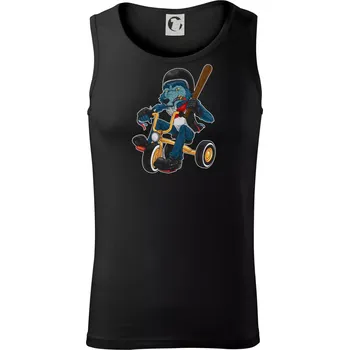 Pánské termoprádlo Vlk na tříkolce - Tílko pánské Core - 2XL ( Černá )