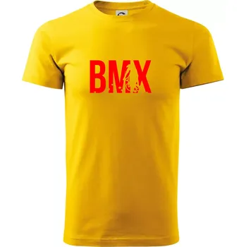 BMX - Triko extra velké (5-8XL) - 7XL ( Žlutá )
