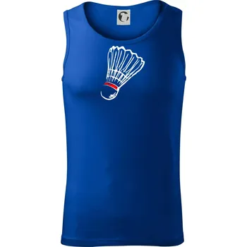 Badminton košík - Tílko pánské Core - L ( Královská modrá )